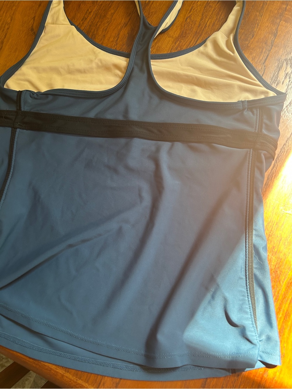 Active Racerback Tank Tops - Pink & Slate - Picture 2 of 5